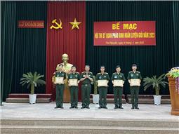 Lữ đoàn Pháo binh 382 tổ chức hội thi sĩ quan pháo binh huấn luyện giỏi